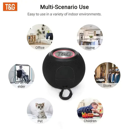 Portable Mini Wireless Outdoor Speaker for Music Devices