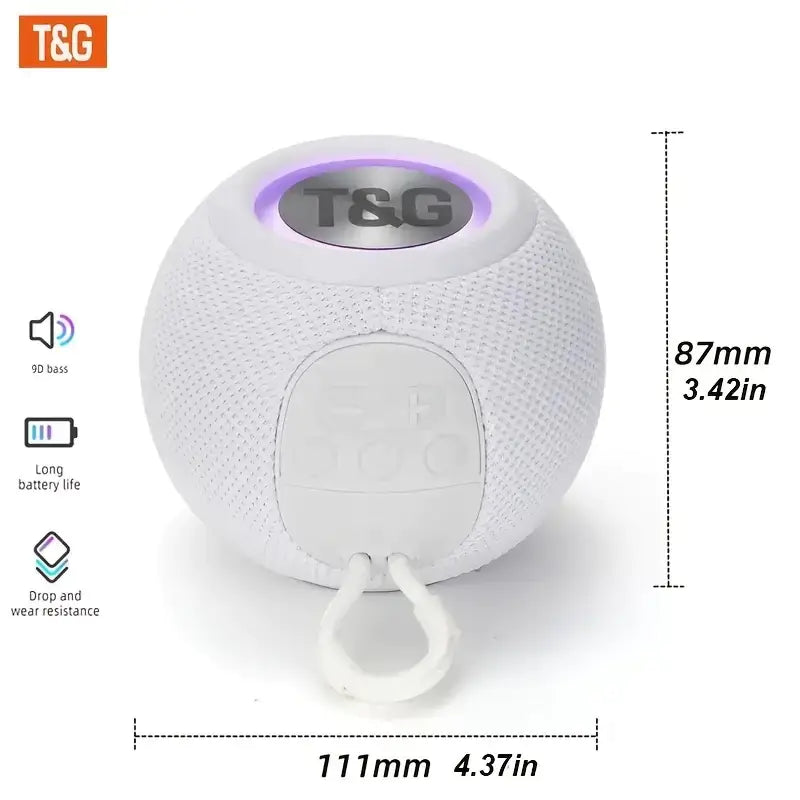 Portable Mini Wireless Outdoor Speaker for Music Devices