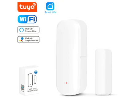 Tuya WiFi Door Sensor with Alexa and PIR Alarm